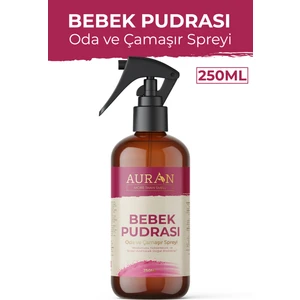 Bebek Pudrası Parfümlü Oda ve Çamaşır Spreyi Ortam ve Kumaş Kokusu Baby Powder Room Spray 250ml