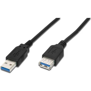 Usb 3.0 Uzatma Kablosu, Usb A Erkek - Usb A Dişi, 1.8 Metre, Awg 28, 2X Zırhlı, Ul, Siyah