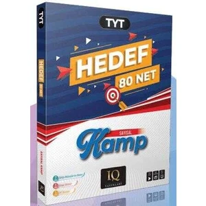 IQ Yayınları TYT Hedef 80 Kamp Sayısal