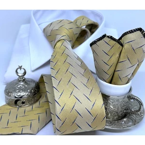 Dokuma Mendilli Kravat