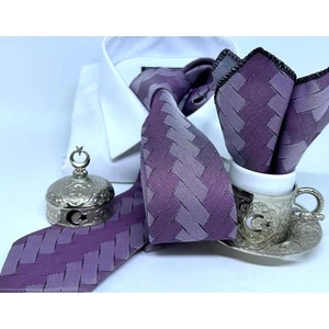 Dokuma Mendilli Kravat