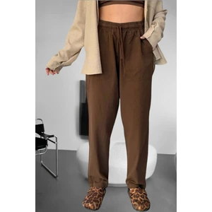 Keten Pantolon Hambez Alt Eşofman Rahat Kalıp Büyük Beden Ham Bez UNISEX%100 Pamuk Relaxed Beden Aralığı M-6xl