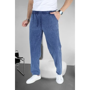 Keten Pantolon Hambez Alt Eşofman Rahat Kalıp Büyük Beden Ham Bez UNISEX%100 Pamuk Relaxed Beden Aralığı M-6xl