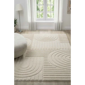 Maison Nazar Yumuşak Peluş Post Krem Shaggy Çocuk Odası Oturma Odası Salon Mutfak Halısı