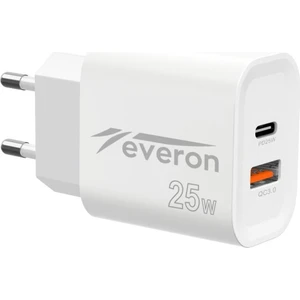 25 W Samsung Galaxy A26 5g Ile Uyumlu Hızlı Şarj Adaptörü – Pd + Standart USB Çıkışlı EVR-023