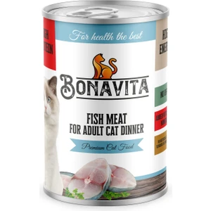 Balık Etli Yetişkin Kedi Maması 400 gr 24 adet