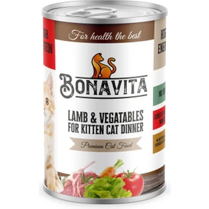 Kuzu Etli Yavru Kedi Maması 400 gr 24 adet