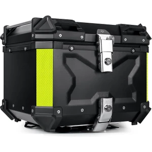 Evrensel Alüminyum Kasa Ithal Motosiklet Çantası Topcase Motor Çantası 55L