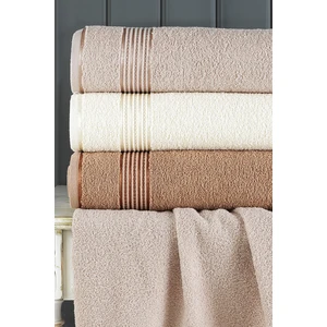 Fabricom Home Collection Fabricom Banyo  Havlu Seti  kahve renk