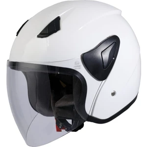Sw 733 Mat Siyah Beyaz Pembe Yarım Kask