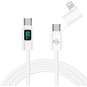 S171-2 60W 2in1 LCD Usb-C To Usb-C-L Hızlı Şarj Kablosu