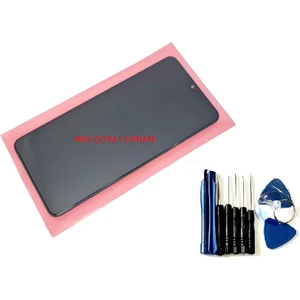 Samsung Galaxy M32 (SM-M325F) LCD Ekran Dokunmatik Orijinal (Full Çıtalı Tamir Seti)