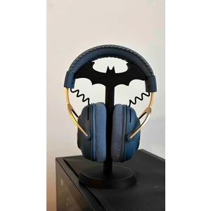 Gamer Kulaklık Standı - Batman Dekoratif Kulaklık Tutucu Siyah 22 cm