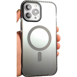 Tech&bello accessories iPhone 14 Pro Max Kılıf Magsafe Uyumlu Renk Geçişli Darbe Emici Degrade Kapak