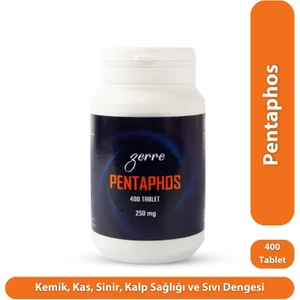 Zerre Doku Tuzu Schüssler Mineral Pentaphos 400 Tablet