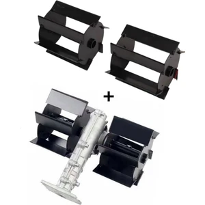 Tırpan Toprak Çapalama Aparatı Sırt – Yan Uyumlu 26MM 9 Diş + Yedek Bıçakları