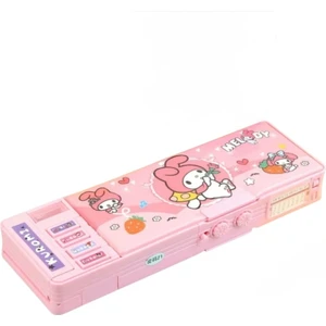 Çok Fonksiyonlu Şifreli Kalem Kutusu , Sanrio  Kalemlik Kawaii Kore Tarzı Kuromi My Melody Cinnamoroll