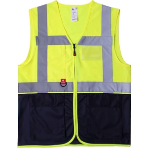 Abisko Executive Reflektörlü İş Güvenliği Yeleği - Yüksek Görünürlüklü, Çok Cepli, Dayanıklı ve Fonksiyonel