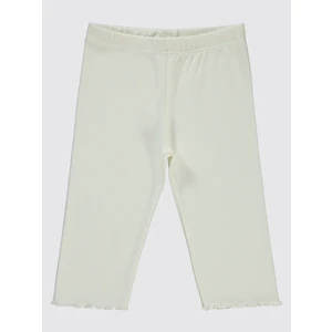 Civil Girls Kız Çocuk Kısa Tayt 6-9 Yaş Ekru