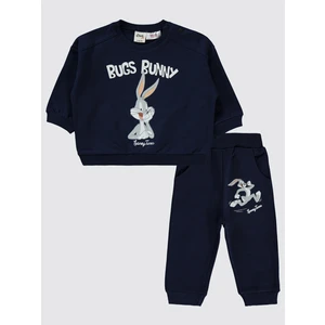 Bugs Bunny Kız Bebek Takım 6-18 Ay Lacivert