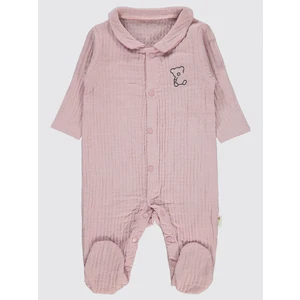 Civil Baby Bebek Patikli Tulum 1-9 Ay Pembe