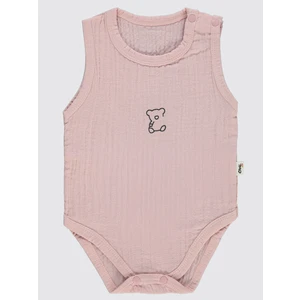 Civil Baby Bebek Çıtçıtlı Badi 1-18 Ay Pembe