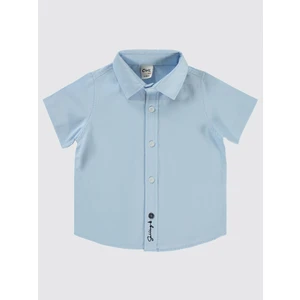 Civil Baby Erkek Bebek Gömlek 6-18 Ay Mavi