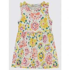 Civil Girls Kız Çocuk Elbise 2-5 Yaş Ekru