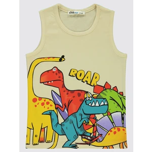 Civil Boys Erkek Çocuk Tişört 2-5 Yaş Taş Rengi