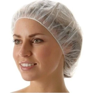 Kardelen İş Elbiseleri Tek Kullanımlık Kağıt Bone 100 Adet Beyaz