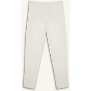 Carrot Fit Crop Kumaş Pantolon Fermuarlı Yüksek Bel Dar Paça C2466AX25SP