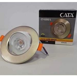 Akik LED Spot 7W 3200K IP20 Parlak Krom
