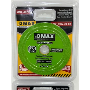 DMX-4676 D-Max Cam-Seramik-Porselen Kesme Diski 115 mm( Hassas Kesim )