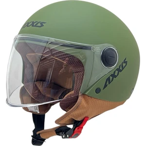 Square Yarım Kask Solid Mat Yeşil