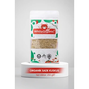 Organik Sade Kuskus 250 Gr  Sütsüz+Tuzsuz+Yumurtasız