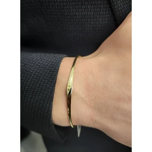 Lades Kelepçe Bileklik Modern 925 Ayar Gümüş Bileklik