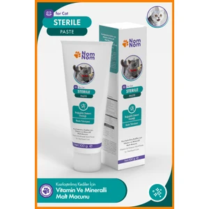 Sterile Paste 100 gr – Kısırlaştırılmış Kedilere Uygun Vitamin Destekli Macun