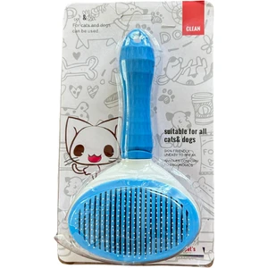 Otomatik Kedi Köpek Fırçası Basmalı