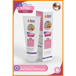 Kitten Paste 100 gr – Yavru ve Anne Kediler İçin Multivitamin ve Malt Macunu
