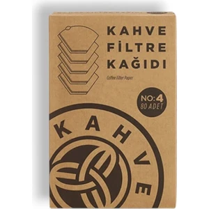 Filtre Kahve Kağıdı No:4 80LI