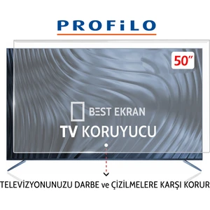 Best Ekran Profilo Led Tv 50" inç 127 Ekran Tv Ekran Koruyucu Paneli