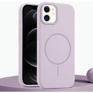 Apple iPhone 11 Uyumlu Kılıf Zebana Liquid Soft Silikon Kılıf (Kablosuz Şarj Destekli) Lila