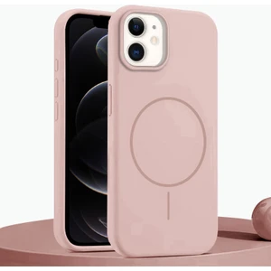 Apple iPhone 11 Uyumlu Kılıf Zebana Liquid Soft Silikon Kılıf (Kablosuz Şarj Destekli) Pembe