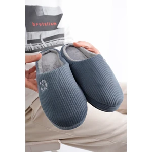  Pofuduk Ev Terliği Erkek Kadın Için Ses Yapmaz Taban Içi Kürklü Yıkanabilir Misafir Terliği