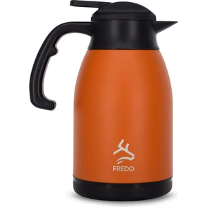 Fredo 2 Litre Paslanmaz Çelik Çay Termosu, 24 Saat Soğuk, 12 Saat Sıcak Tutma