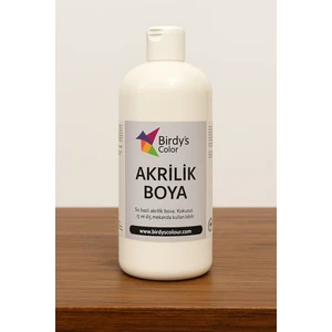 Birdy’s Color Beyaz Akrilik Boya 500 gr