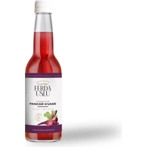Pancar Kvass - Kırmızı Pancar + Şalgam + Mor Havuç Lakto Fermente İçecek 330 ml