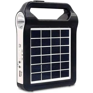 Trend Store 2400MAH Çok Fonksiyonlu Taşınabilir Solar Güneş Enerjili USB Ile Şarj Edilebilir Powerbank Kamp El Feneri