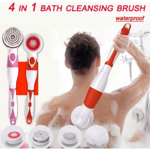 Pratik Bath Vücut Masaj ve Temizleme Duş Fırçası Seti ( Lisinya )