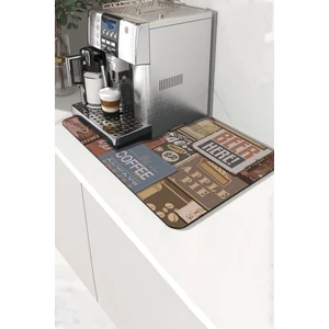 Valerine Life Kahve Makinesi Matı Sıvı Geçirmez Kaymaz Yıkanır Çaycı Çay Espresso Makinesi Pad 35X45CM 27241227